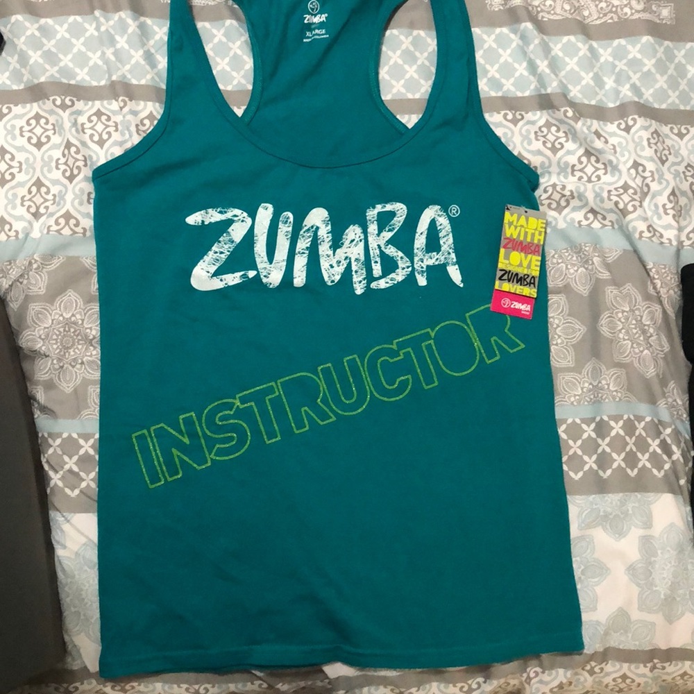 Zumba instructor tank top X-L
